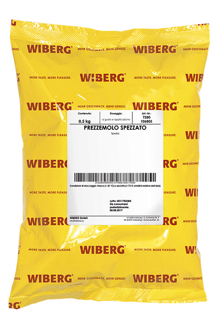 Petersilie, gerebelt