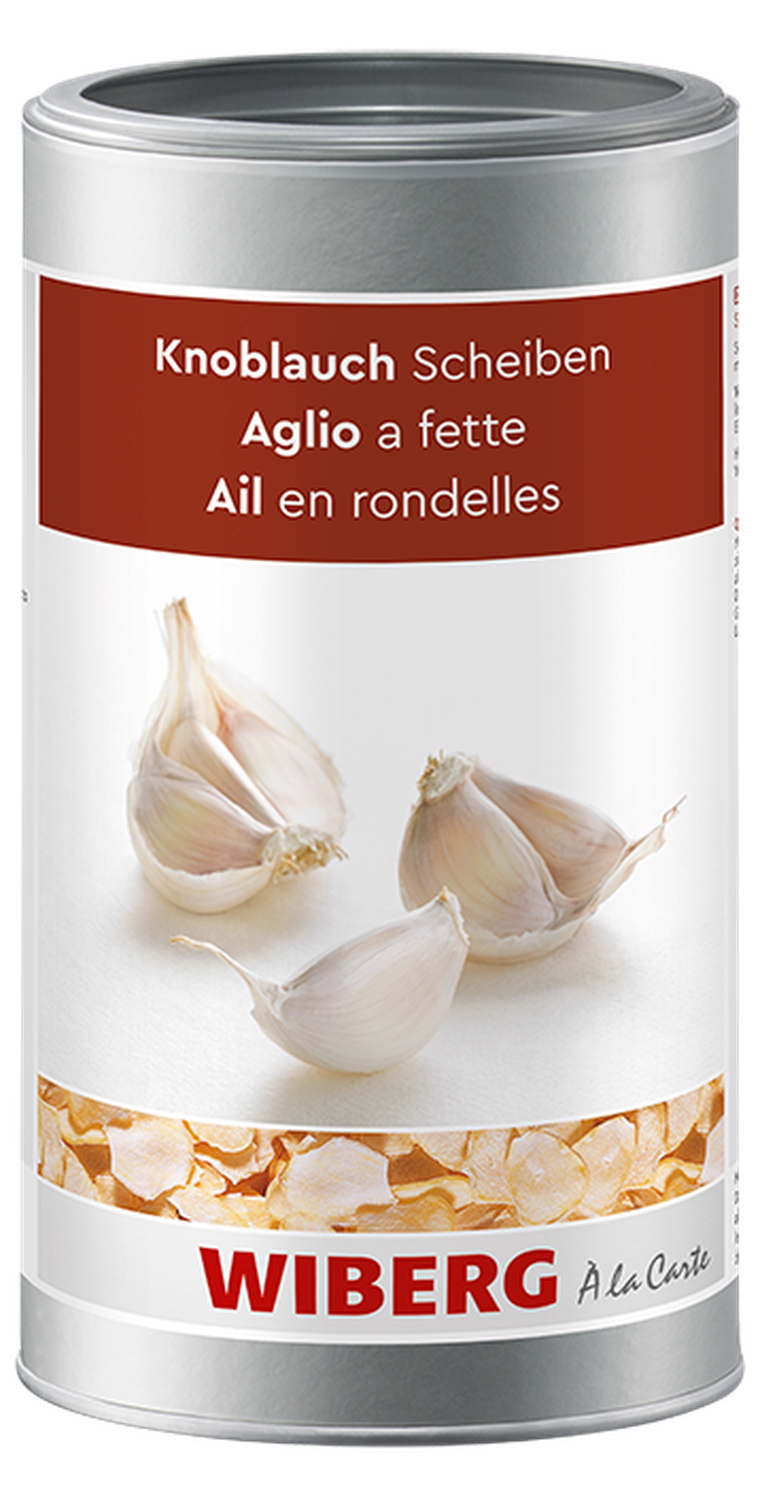 Knoblauch, Scheiben