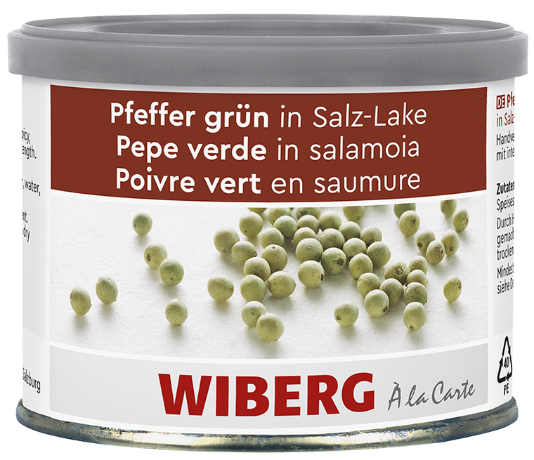 Pfeffer grün, in Salz-Lake, ganz