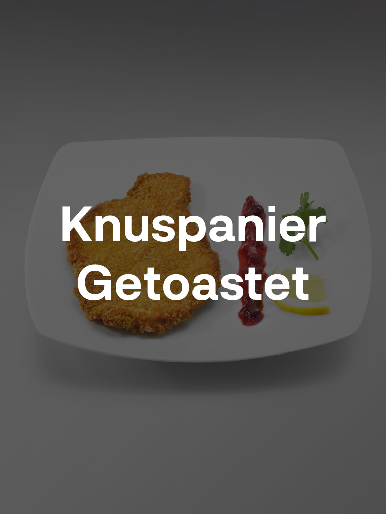 Knuspanier Getoastet