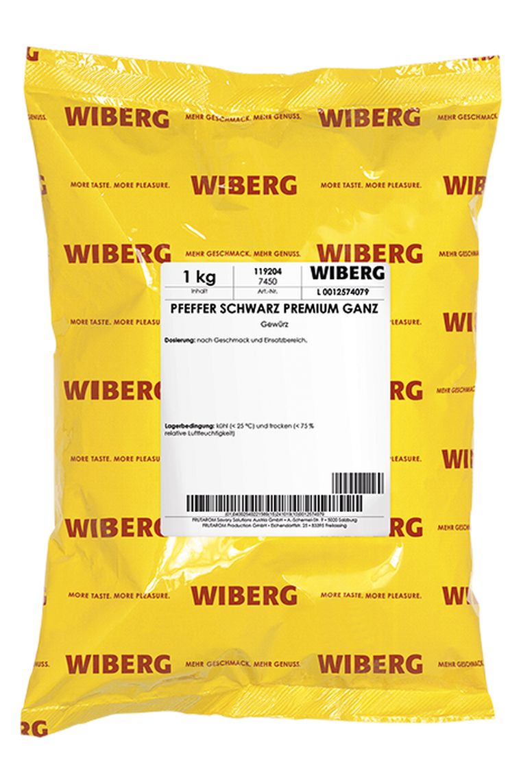 Pfeffer schwarz premium, ganz