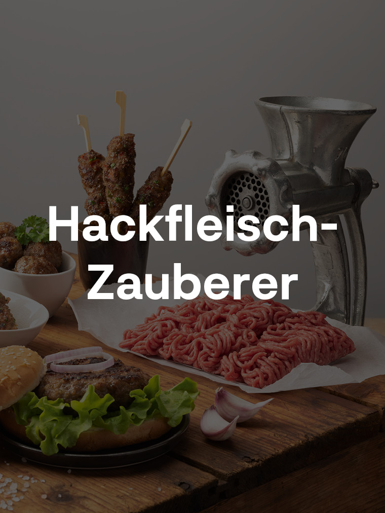 Hackfleisch-Zauberer