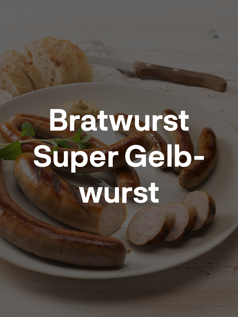 Bratwurst Super/Gelbwurst