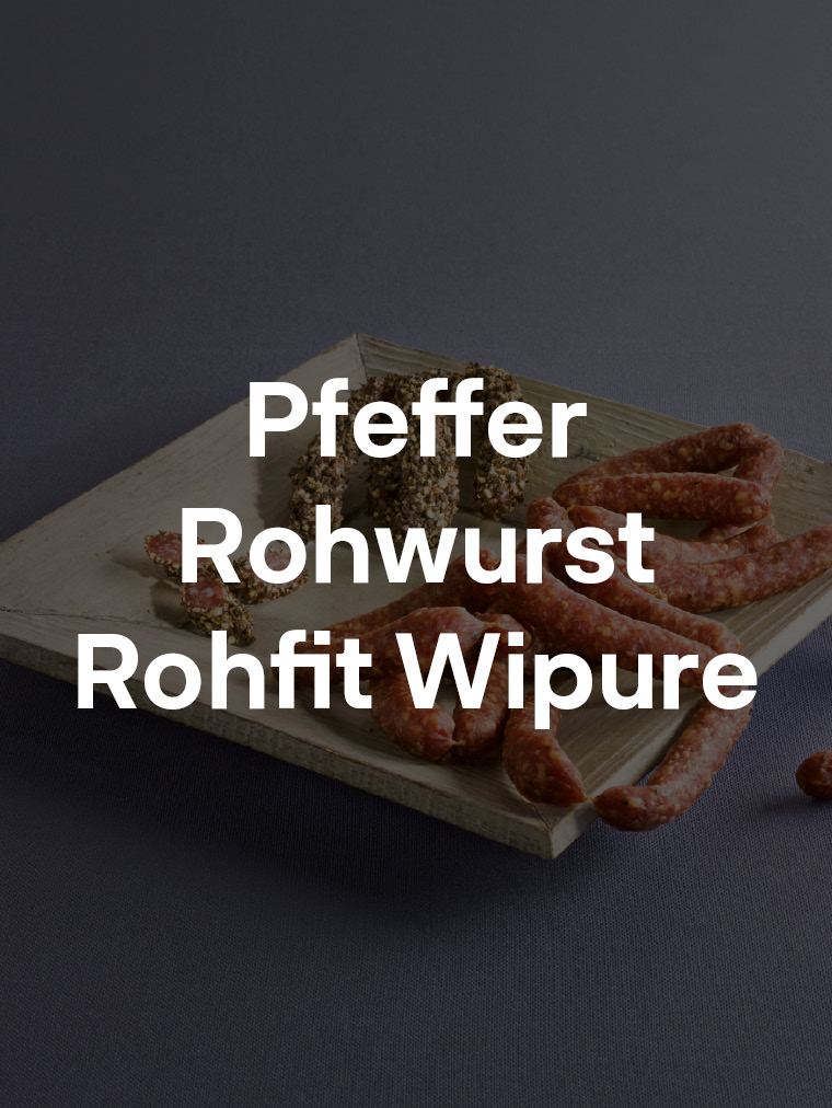 Pfeffer Rohwurst Rohfit Wipure