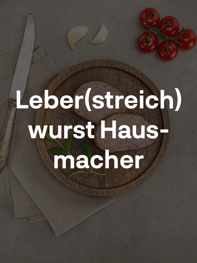 Leber(streich)wurst Hausmacher
Gewürzzubereitung