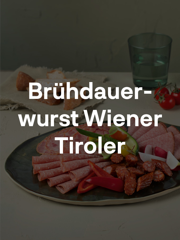 Brühdauerwurst Wiener/Tiroler
