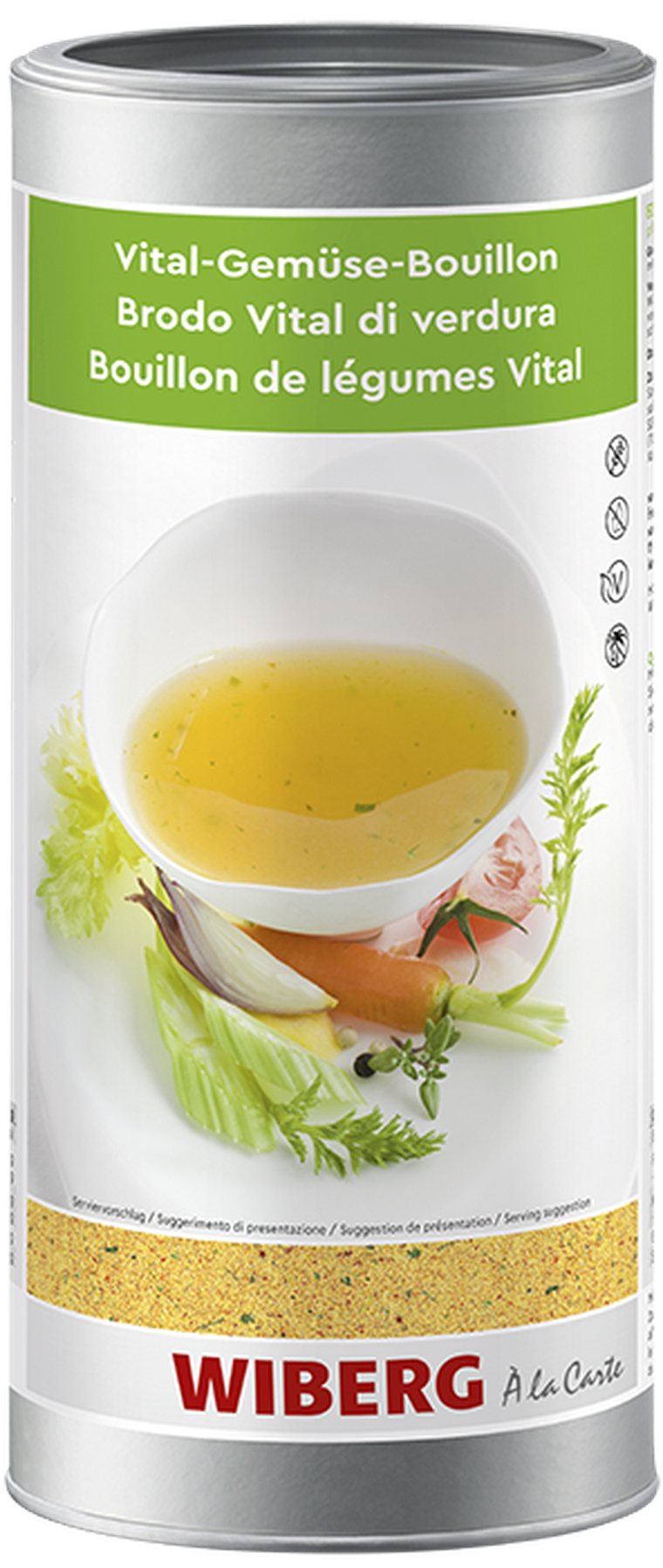 Vital-Gemüse-Bouillon