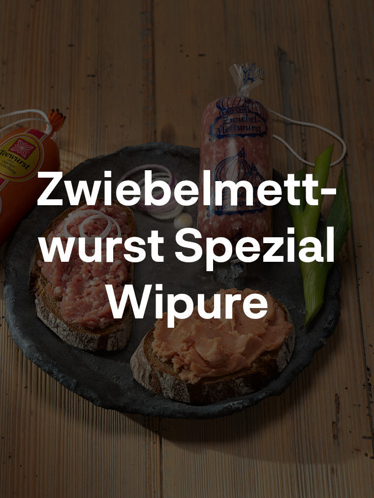 Zwiebelmettwurst Spezial Wipure