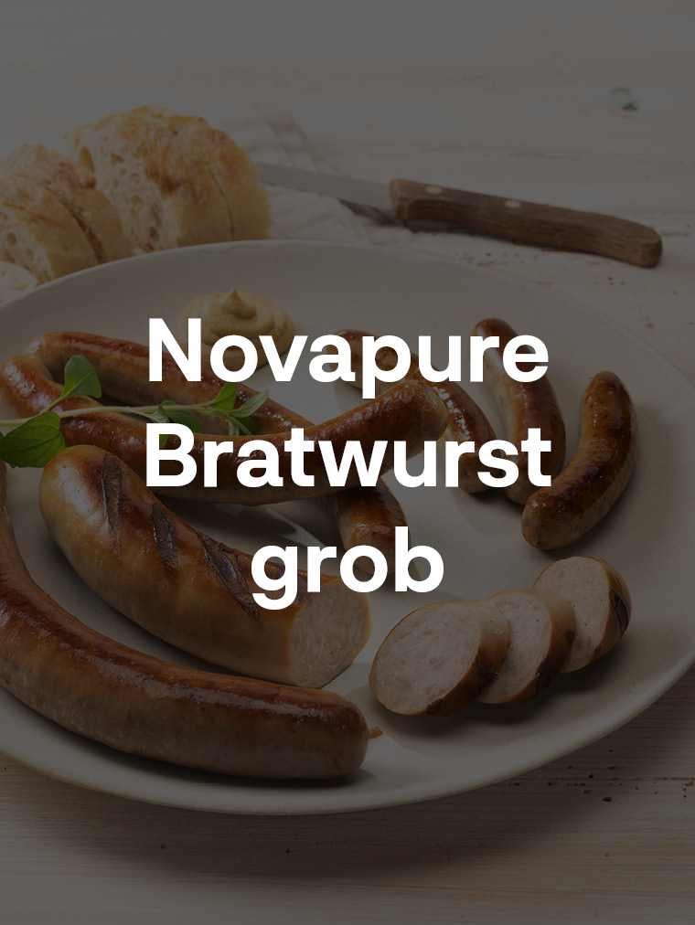 Novapure Bratwurst grob