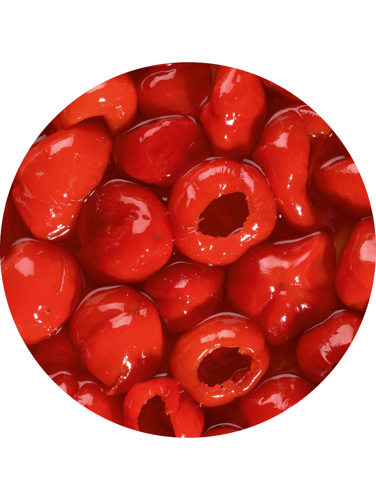 PeppadewTM Piquanté Früchte
ganz