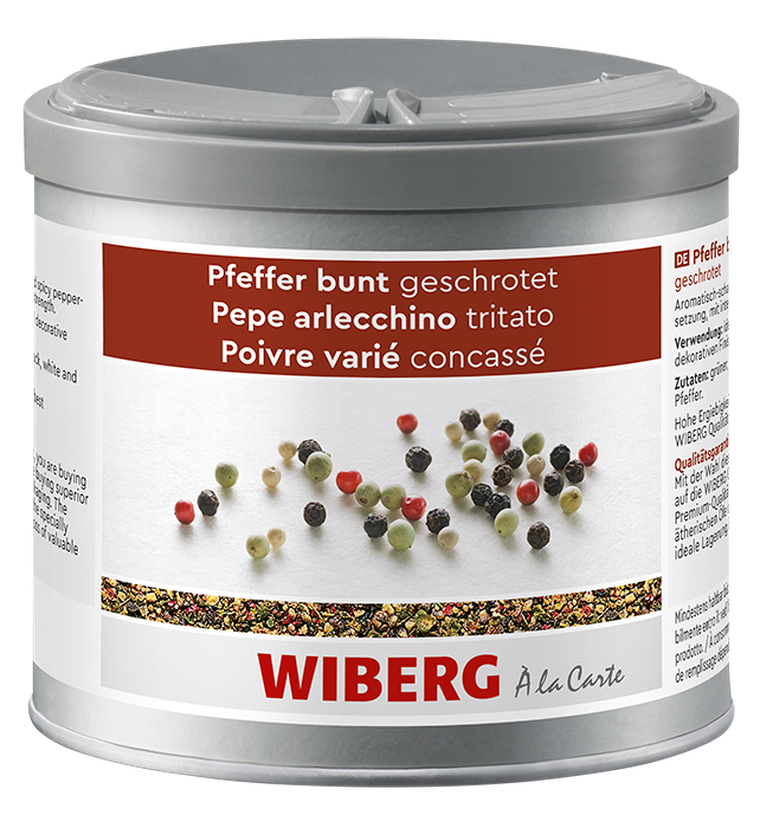 Pfeffer bunt, geschrotet