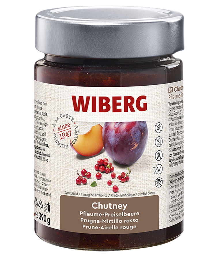 Chutney Pflaume-Preiselbeere
