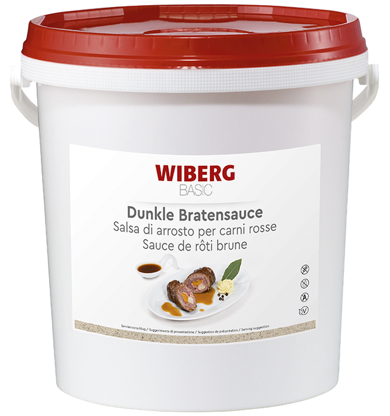 Dunkle Bratensauce, pulverisiert