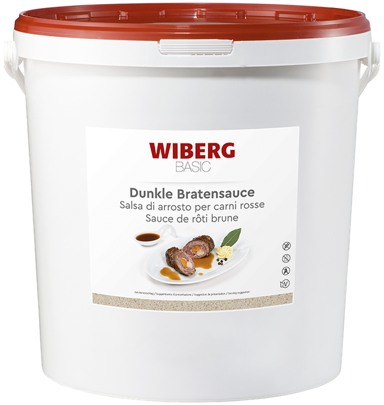 Dunkle Bratensauce, pulverisiert