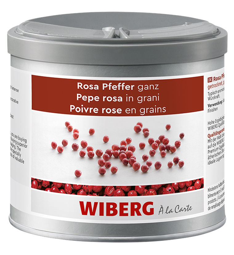 Rosa Pfeffer, getrocknet, ganz