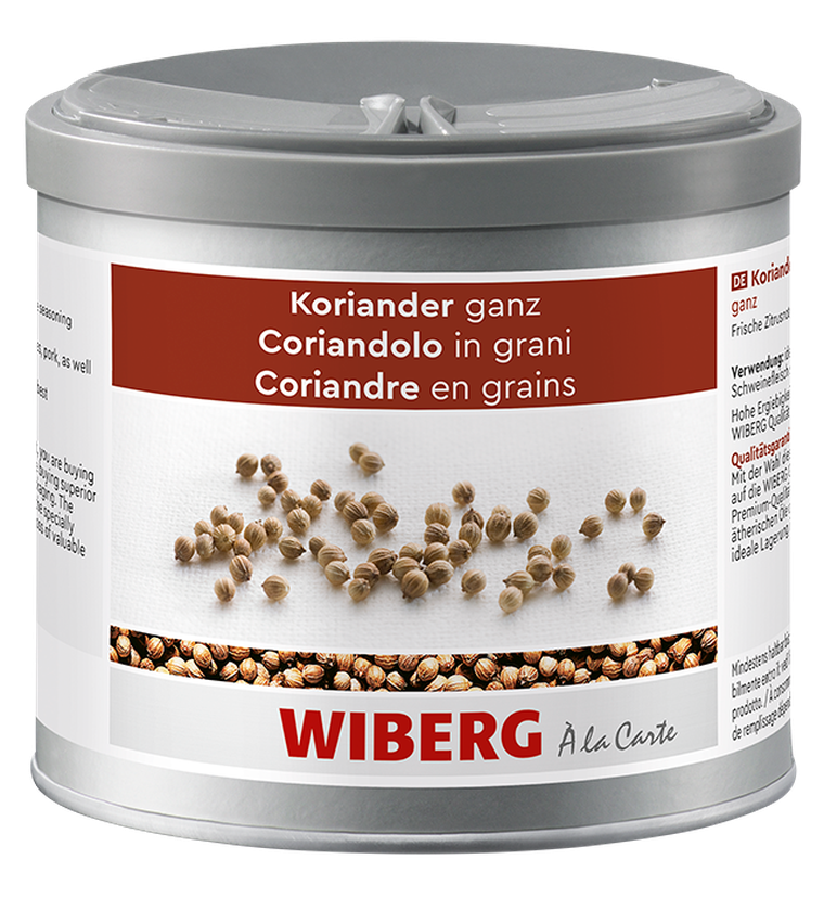 Koriander, ganz
