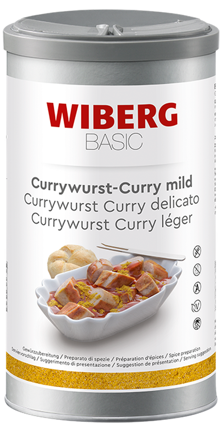 Currywurst Curry mild