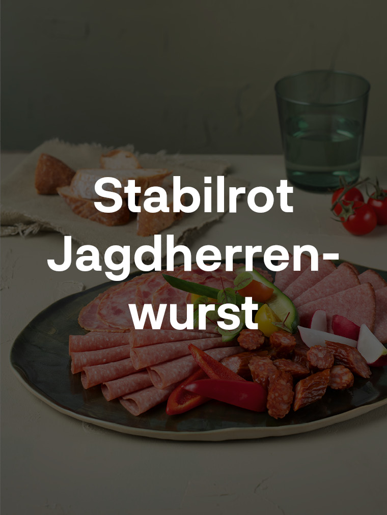 Stabilrot Jagdherrenwurst