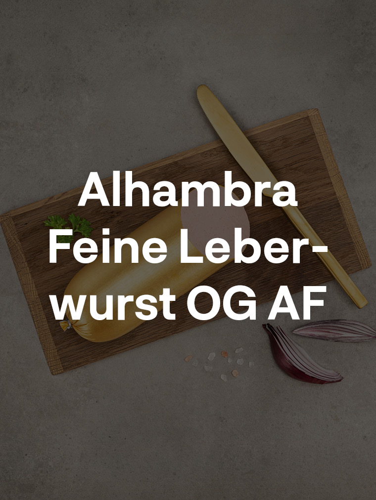 Alhambra Feine Leberwurst OG AF