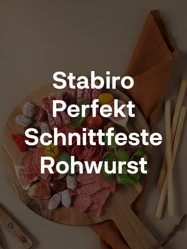 Stabiro Perfekt Schnittfeste Rohwurst
