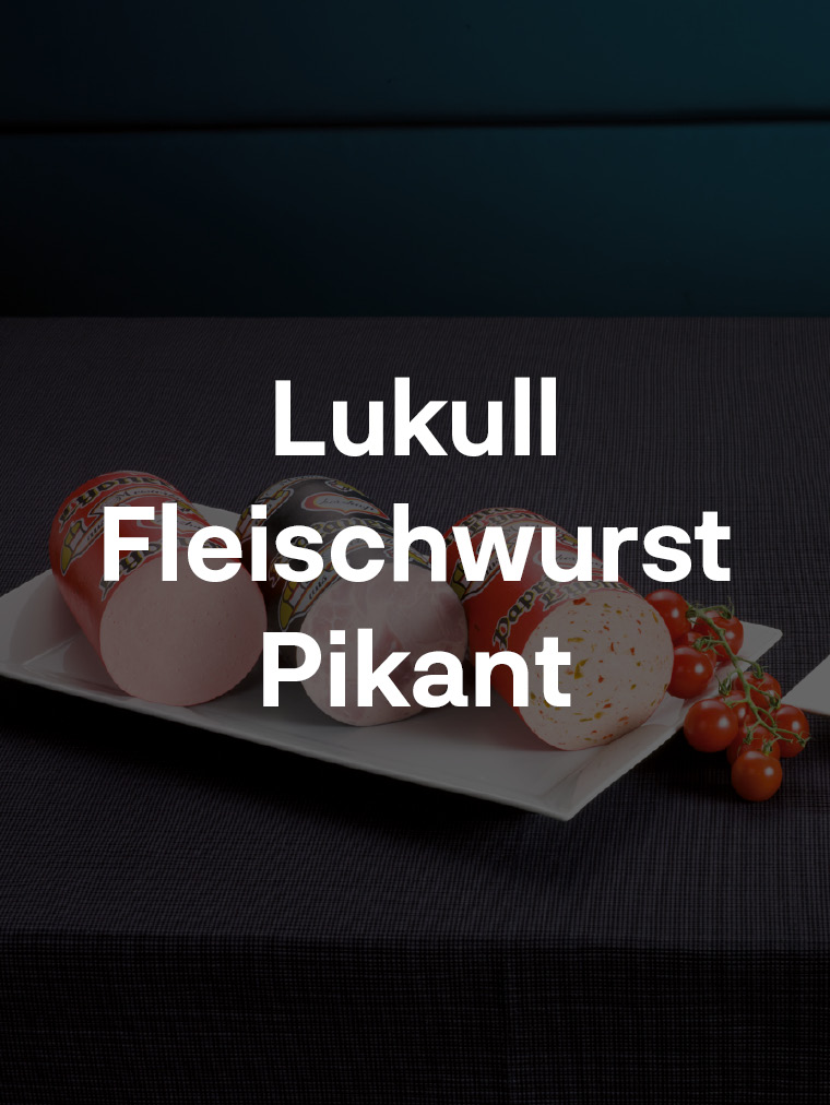 Lukull Fleischwurst Pikant