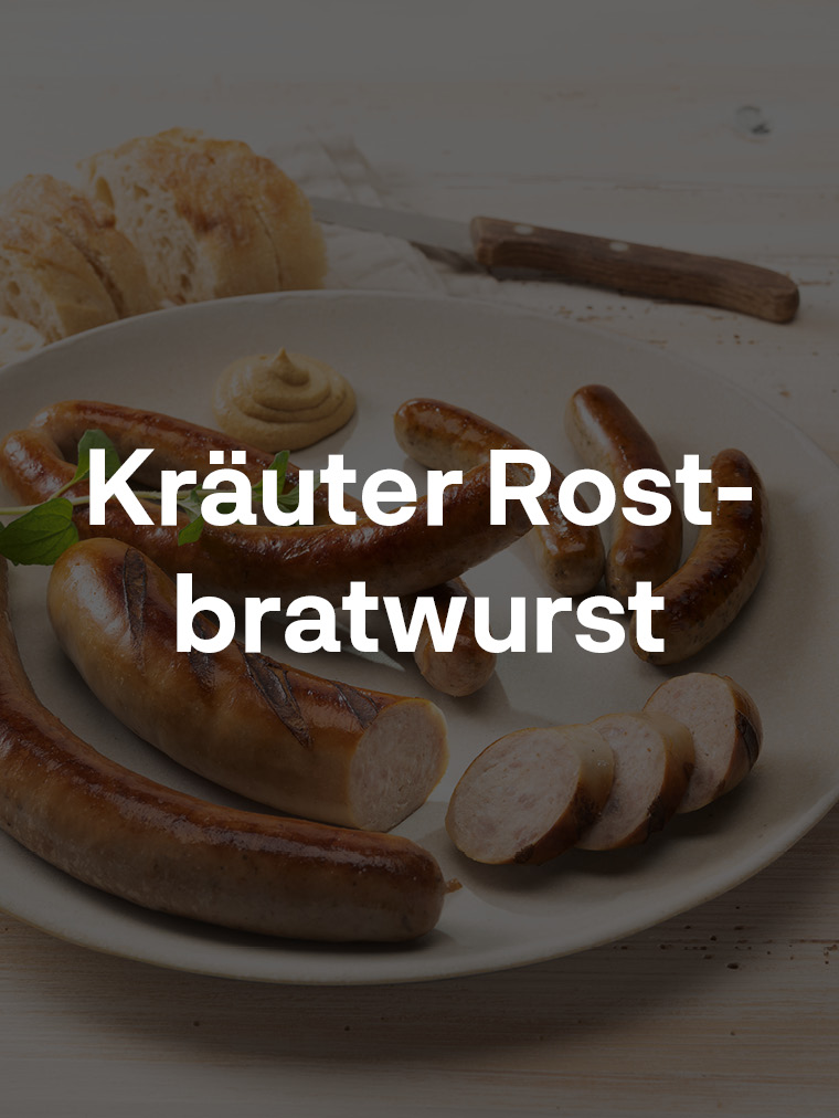 Kräuter Rostbratwurst