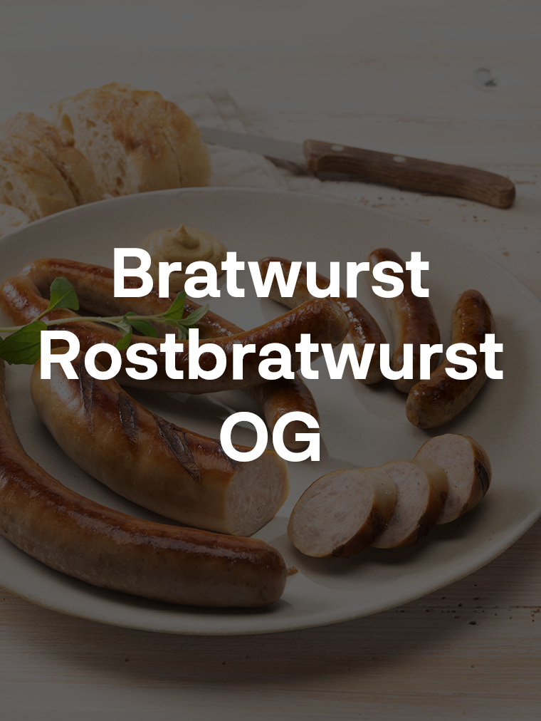 Bratwurst/Rostbratwurst OG