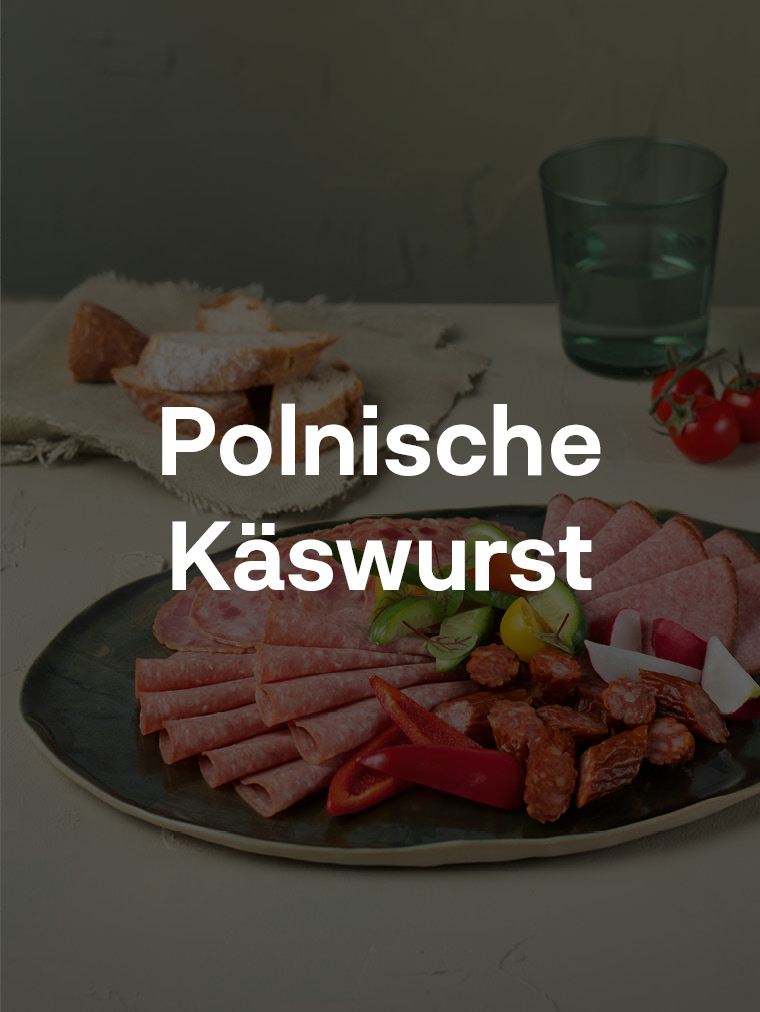 Polnische Käswurst