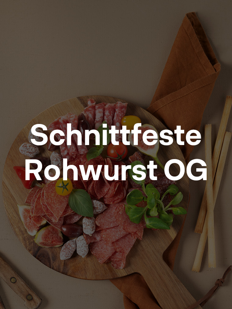 Schnittfeste Rohwurst OG