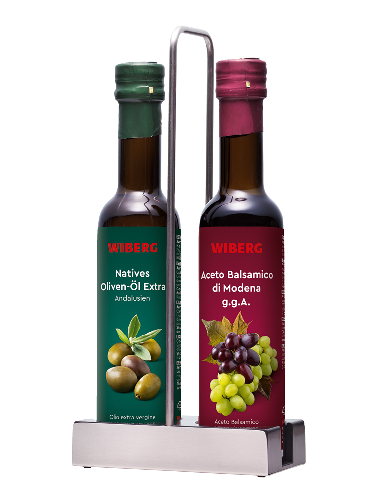 Menage mit Essig und Öl**