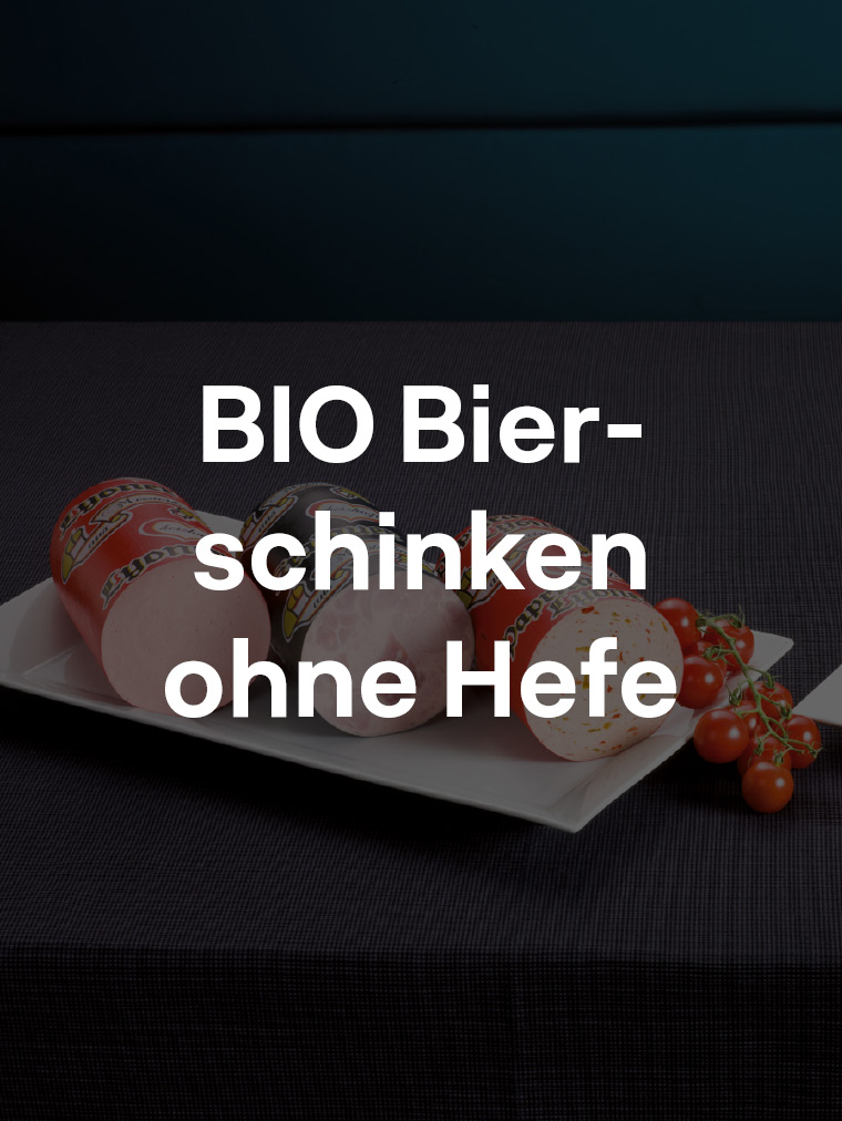 BIO Bierschinken ohne Hefe