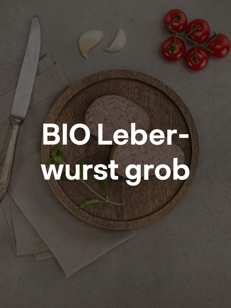 BIO Leberwurst grob