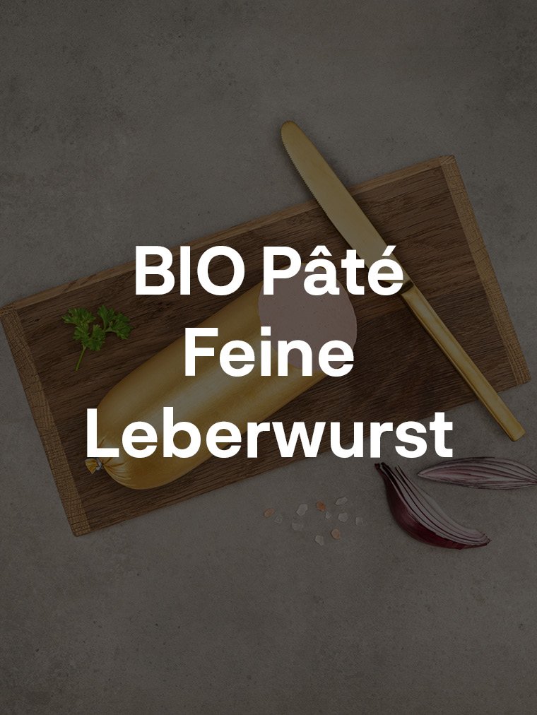 BIO Pâté/Feine Leberwurst