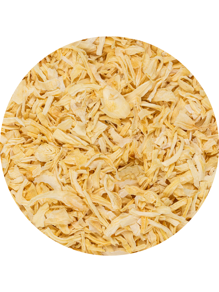 BIO Zwiebeln gekibbelt