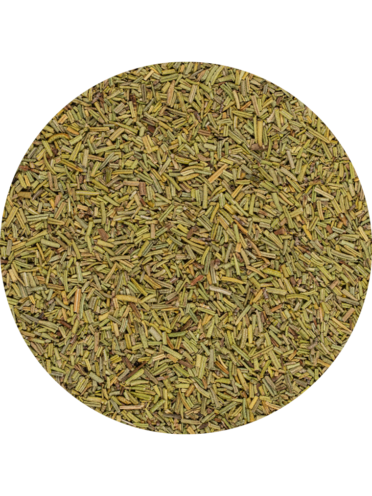 Rosmarin geschnitten