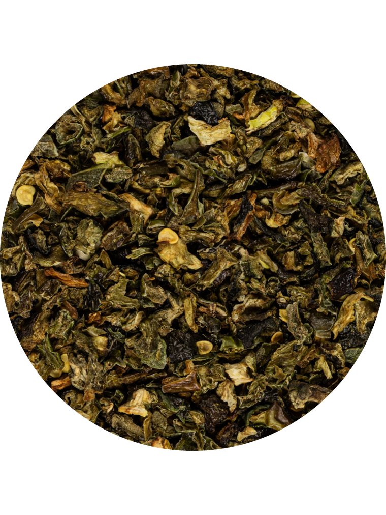 Jalapeñoflocken grün