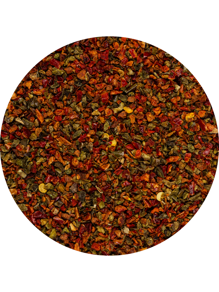 Paprikagranulat rot/grün