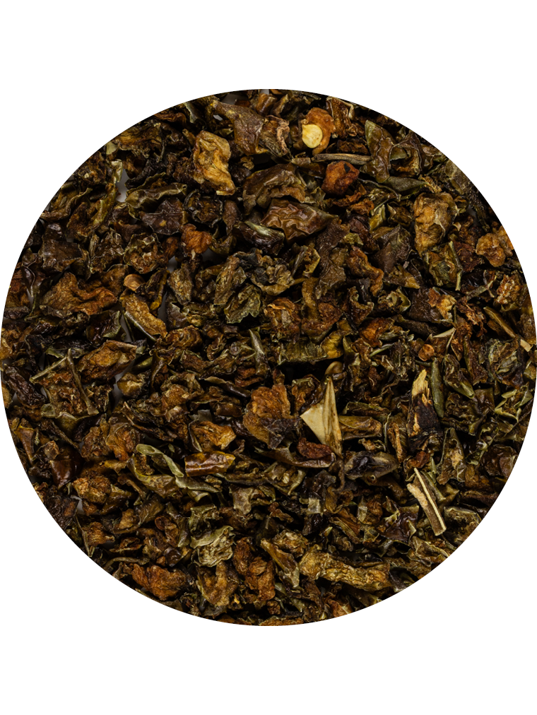 Paprikaflocken grün