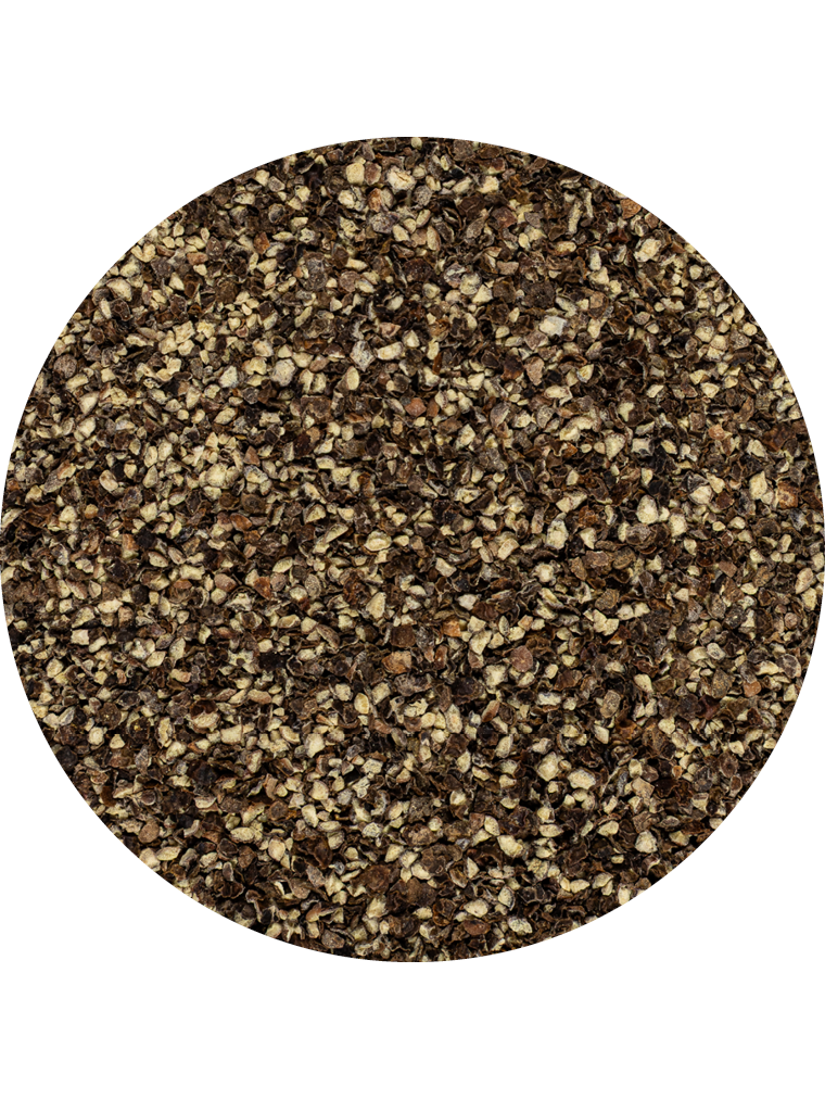 Pfeffer schwarz Grieß