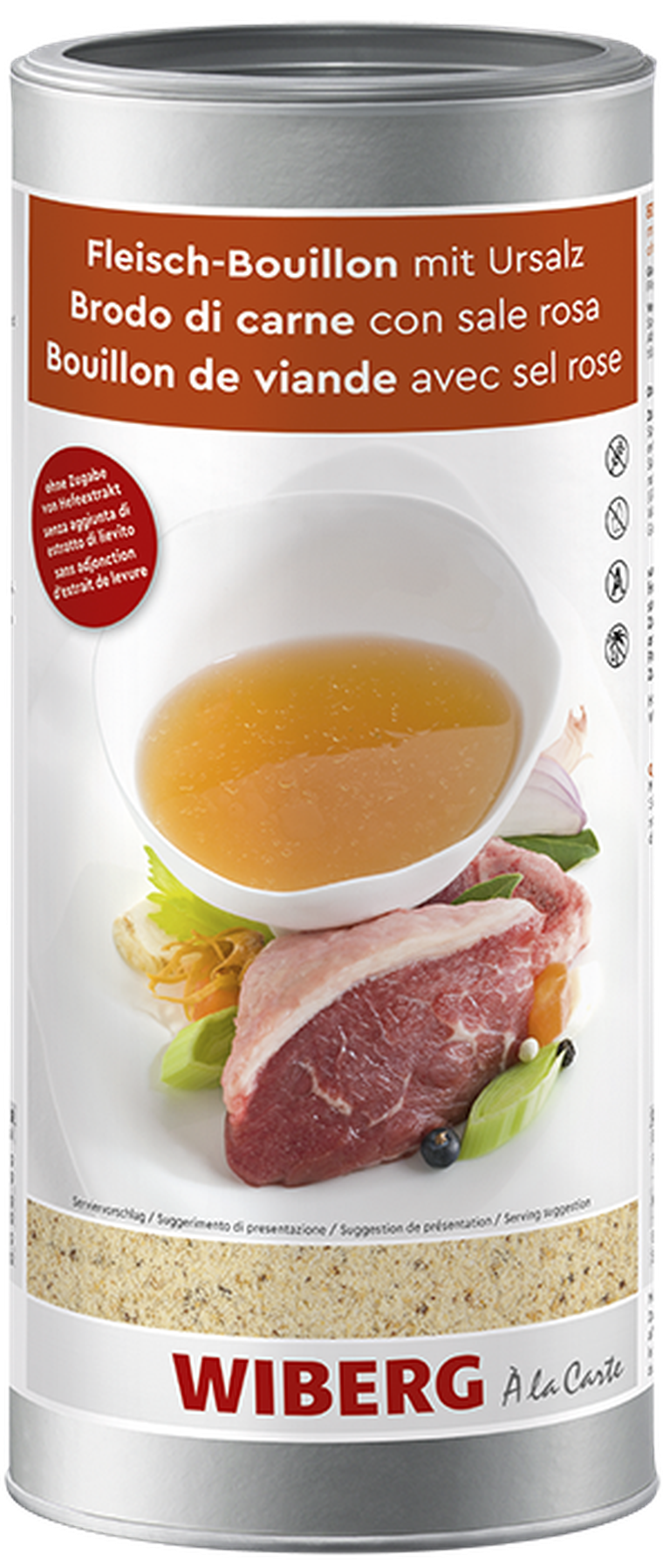 Fleisch-Bouillon mit Ursalz
