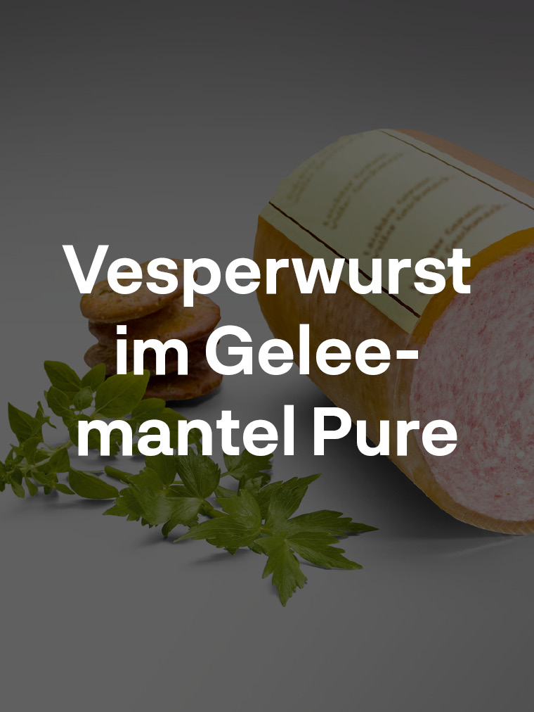 Vesperwurst im Geleemantel Pure