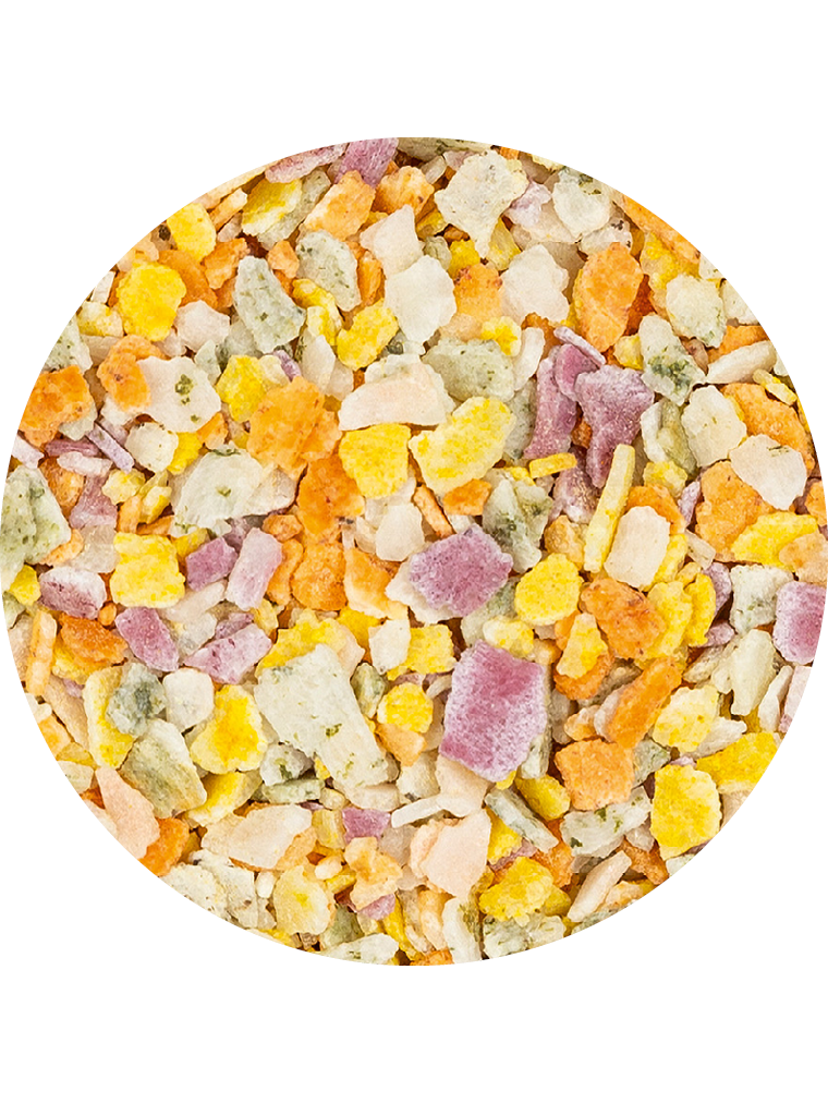 Salzblüten bunt