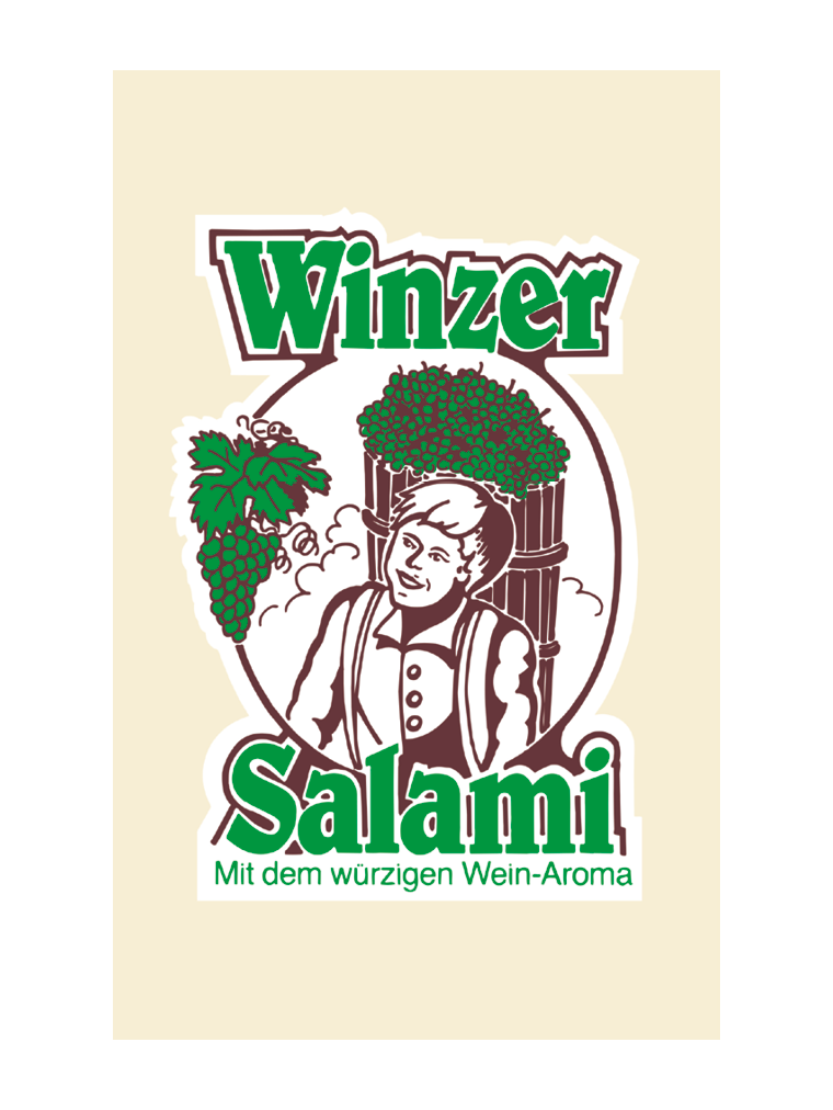 Winzer Salami NK 80/50 FASER FARBLOS-D (rauchdurchlässig)