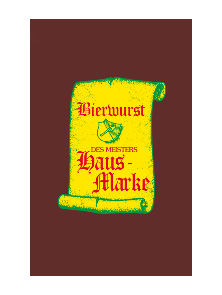 Bierwurst - Des Meister´s Hausmarke NK 90/50 FASER MAHAGONI-D (rauchdurchlässig)