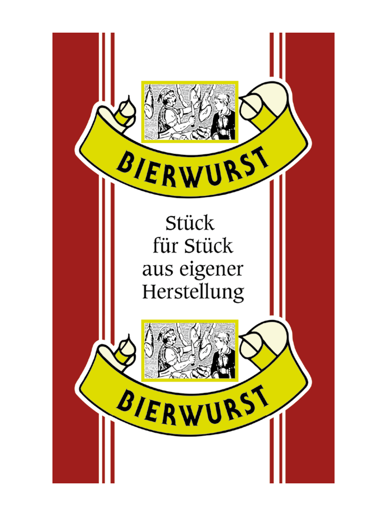 Bierwurst NK 55/21 SAFE-FASER BERNSTEIN (NICHT rauchdurchlässig)