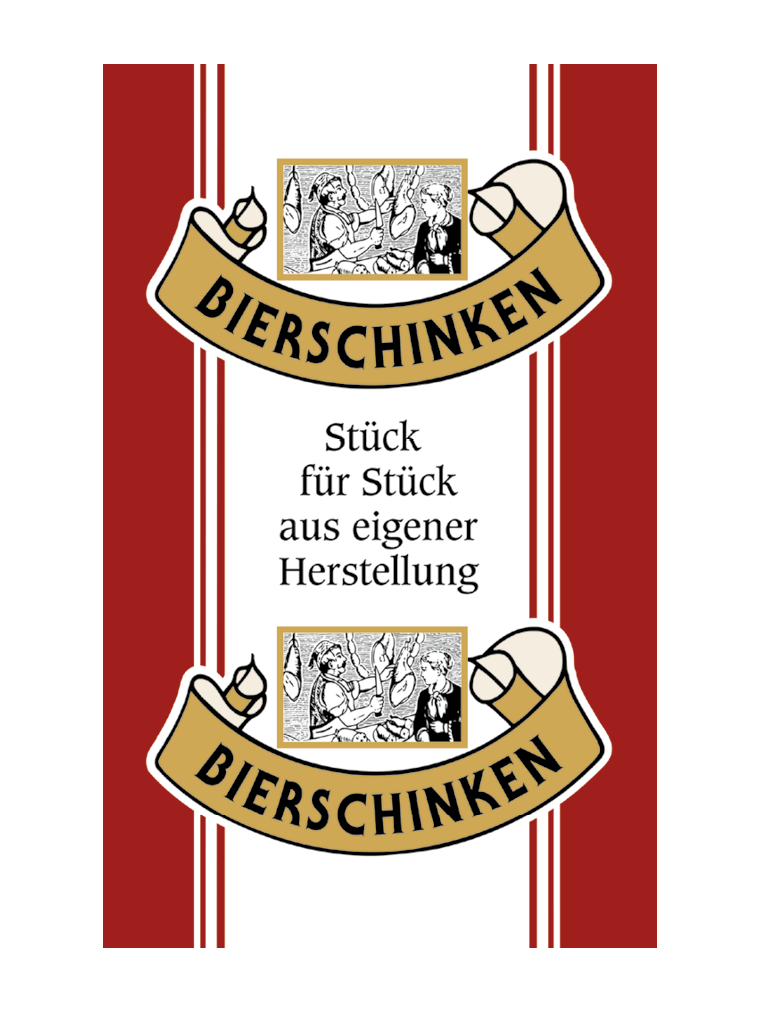 Bierschinken NK 55/gerafft (15 Meter) SAFE-FASER BERNSTEIN (NICHT rauchdurchlässig)