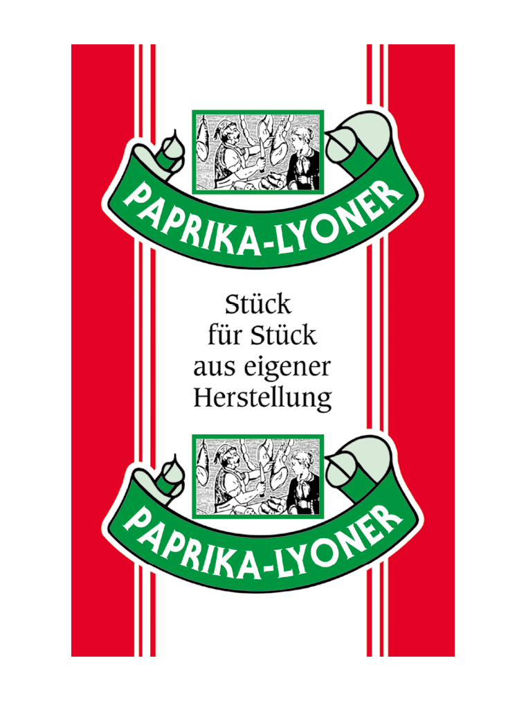 Paprikalyoner NK 55/gerafft (15 Meter) SAFE-FASER ROT (NICHT rauchdurchlässig)