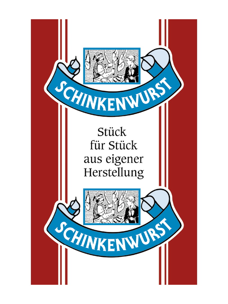Schinkenwurst NK 55/gerafft (15 Meter) SAFE-FASER BERNSTEIN (NICHT rauchdurchlässig)