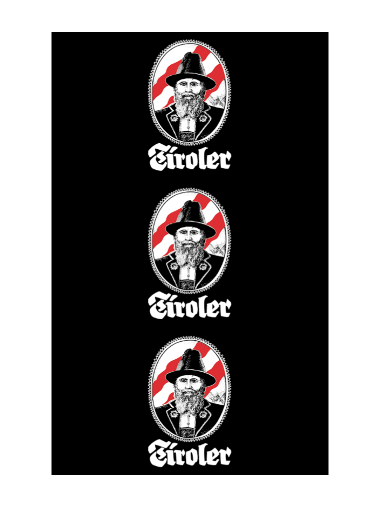 Tiroler NK 75/50 SAFE-FASER SCHWARZ (NICHT rauchdurchlässig)