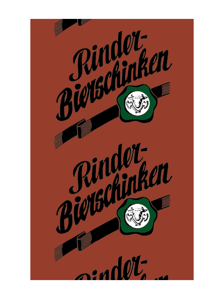 Rinderbierschinken NK 90/50 SAFE-FASER BRAUN (NICHT rauchdurchlässig)